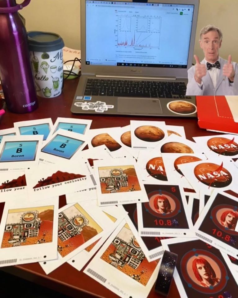 Debarati Das' laptop in her office at McGill