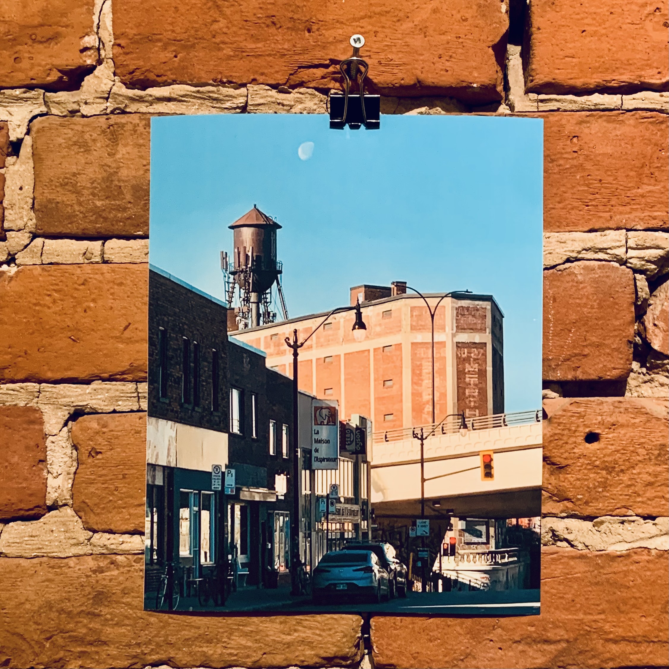 8x10" Mile End Moon print