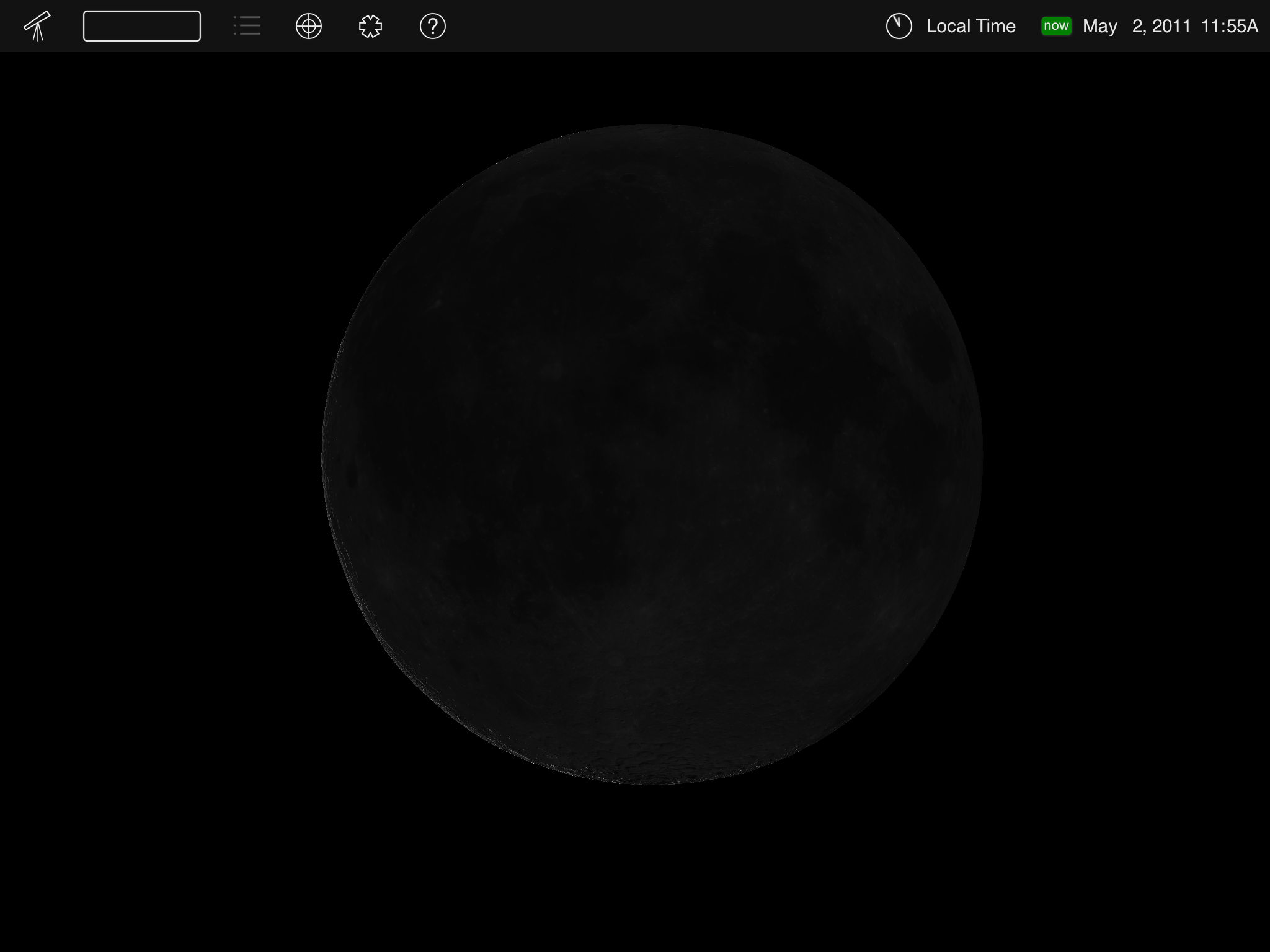 Moon on May 2, 2011