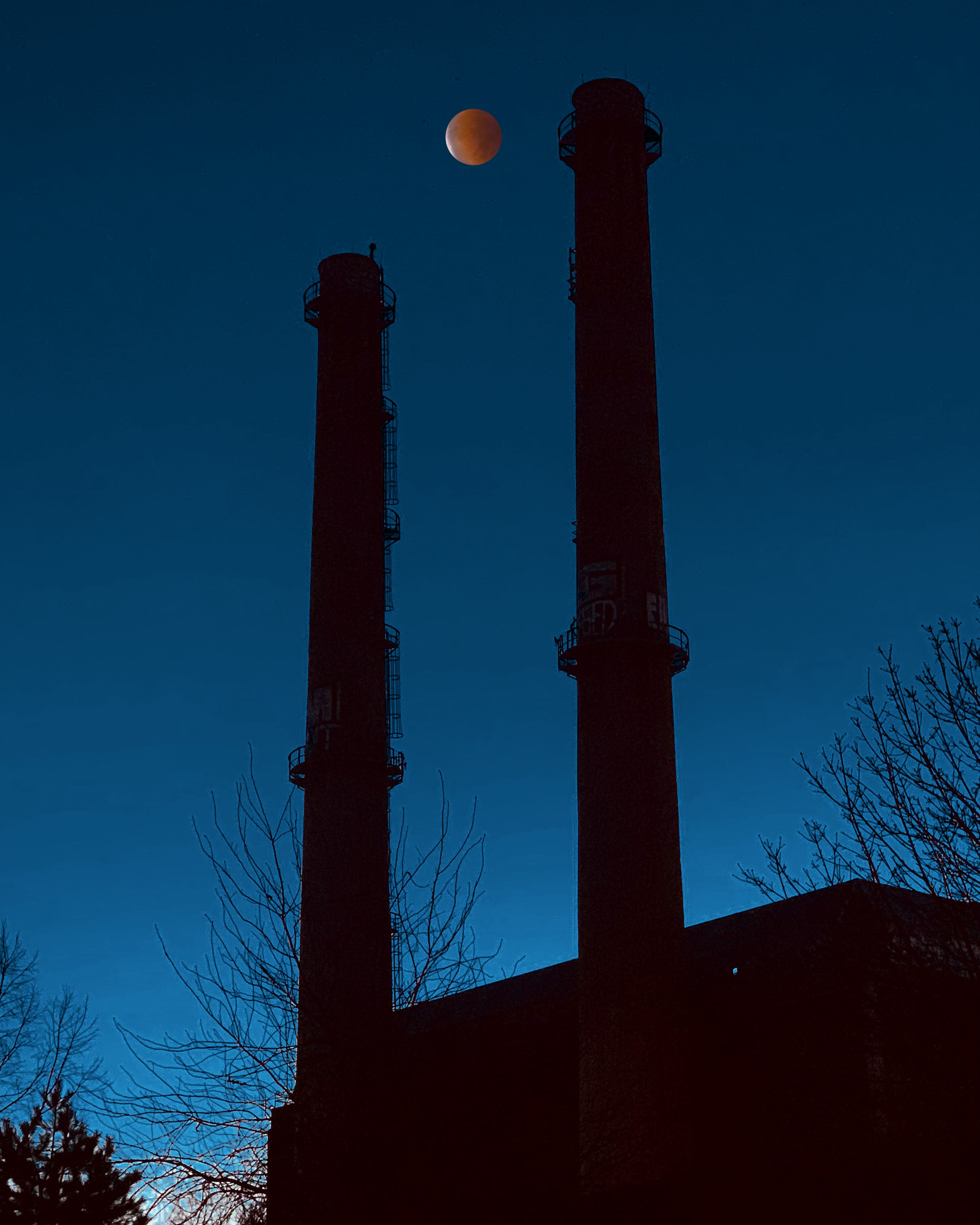 Two Towers Lunar Eclipse Estimate