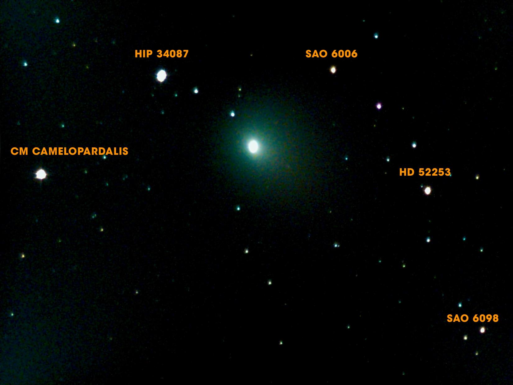 Comet C/2022 E3 ZTF on January 31st, 2023