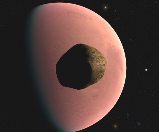 Phobos, la lune de Mars
